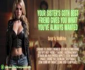 Your Sister's Goth Best Friend Gives You What You've Always Wanted ❘ Erotic Audio Roleplay from your sisters gyaru friends