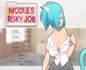 Nicole's Risky Job - Stage 4 from pog xxx