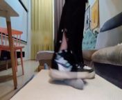 Two College Girls Sneakers In Socks Step On Cock from gigantess girl trample