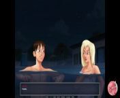 Summertime saga #44 - Swimming naked with a schoolmate - Gameplay from hd cartoon naked pho