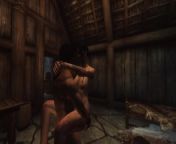 A strange magician came into my room. Its Skyrim baby! from sexraja