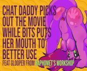 I Suck Dick, Chat Daddy Picks the Movie - A DirtyBits Lewd ASMR Livestream Highlight from papa phota thapa sax movie download
