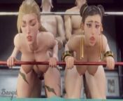 Cammy and Chun-Li Round One from jethalal fucking bavri in godown fake sex image
