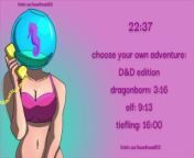 Audio: Choose Your Own Adventure: Dungeons & Dragons Edition from meera nadhan hot babydolls edits