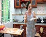 Ravioli Time! Naked Cooking. Regina Noir, a nudist cook at nudist hotel resort. Nude maid. Naked hou from nude kitchen cook tamil aunty mp4