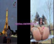 Sexy Tik Tok Model Risky Squirting in a PUBLIC park near people !!! from tik tok boobs