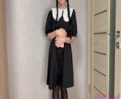 Wednesday Addams first sex with her friend from wednesday