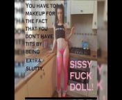 Silly Sissy Feminization Captions from sissy caption dildo