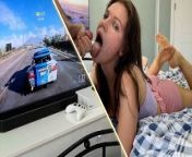 She was just playing xbox and suddenly got a deep slobbery throat fuck from nxxx xbox marathi sex suhagrathr sex video mp4 download com