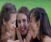 WOWGIRLS Three cuties Shrima Malati, Stefanie Moon and Elle Rose fucking a stranger outdoors from three coat group matingfrocandy pictures