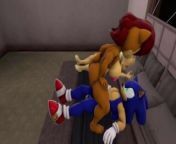 Sally and Sonic from scourge wins sally sonic sfm