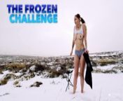 Teen redhead strips at -12ºC in snowy Iceland from ls island models naked xxx video dhi xxx video datco