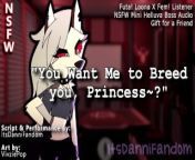 【R18 Helluva Boss Audio RP】 Loona Conjures a Futa Cock & Uses It to Get You Pregnant~ 【F4F】 from pregnant cartoon