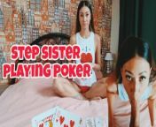 Stepsister Nastystuf Plays Poker and Persuades Her Brother to Cheat His Girlfriend Episode 4 from shule ya mkawa wakic