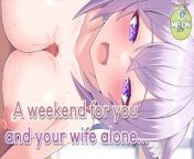 Hentai JOI Your wife spoils you for the weekend [Multiple Paths] [Healing] [Edging] [Moaning] from okayu