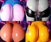 FNAF Screamers SloMo Compilation | Five Nights in Anime 3D 2 from big boobs malishian boll