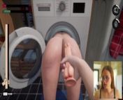 🅱️IG DILDO DESTROYS her when SHE STUCKS in the WASHING MACHINE 😮 from bd24x in